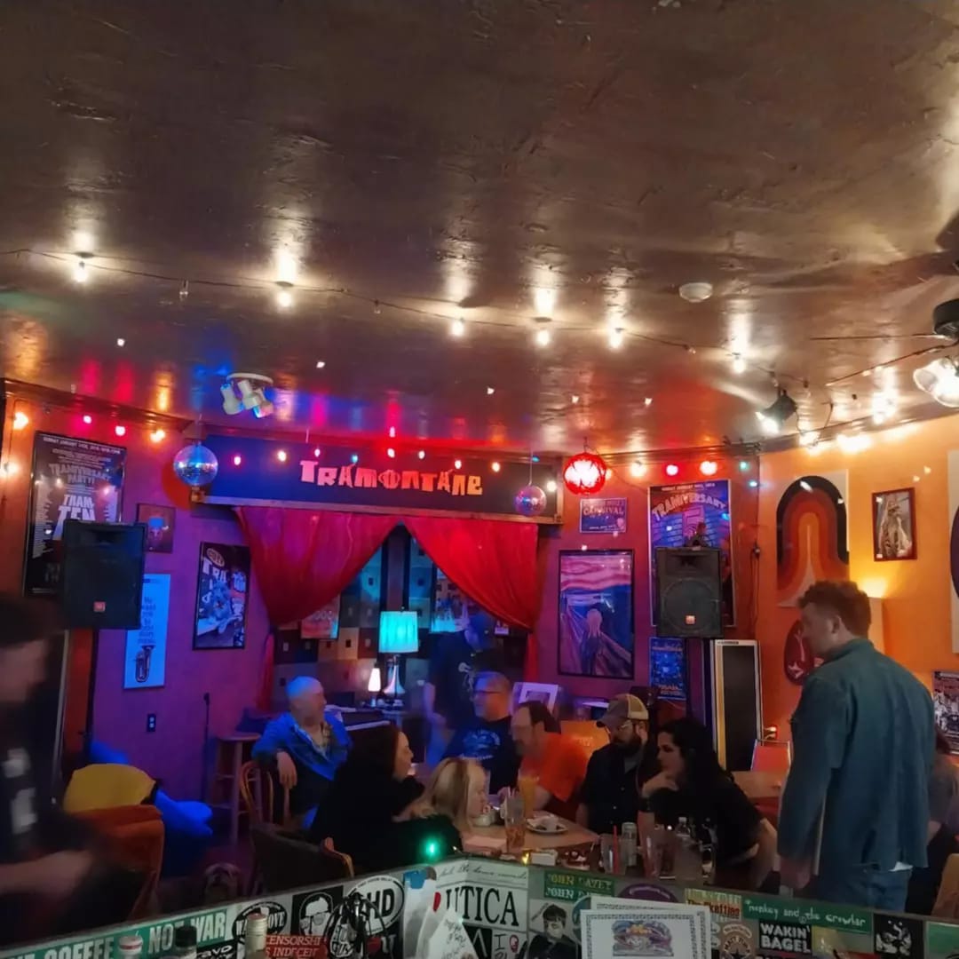 Pride Open Mic Night background image